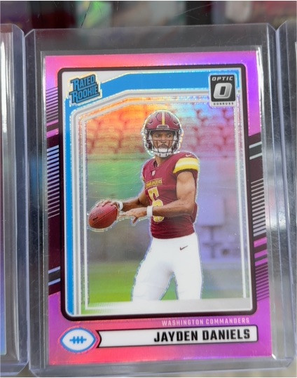 2024 Panini Donruss Optic #389 Jayden Daniels — front