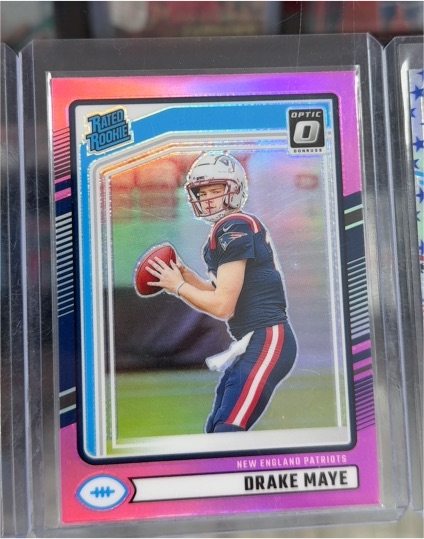 2024 Panini Donruss Optic #379 Drake Maye — front