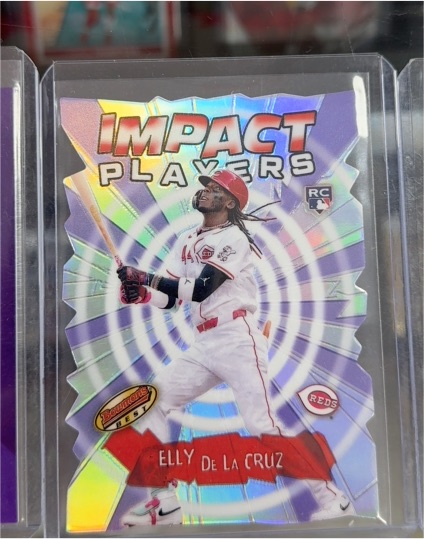 2024 Bowman's Best #IP-10 Elly De La Cruz Impact Players Rookie Card — front
