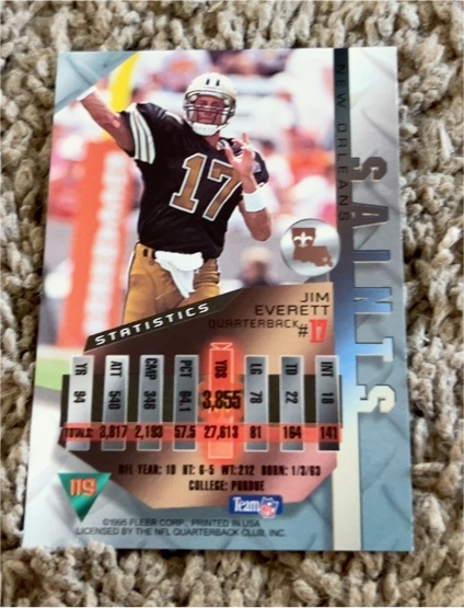 1995 Fleer #119 Jim Everett — front