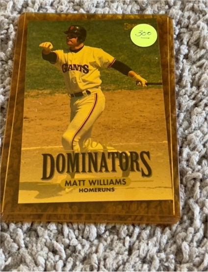 1993 Donruss 90's Dominators #4 Matt Williams — front