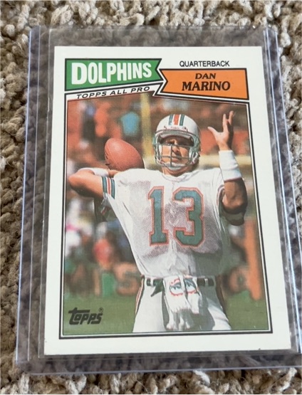1987 Topps #233 Dan Marino — front
