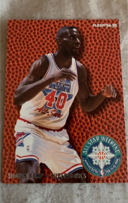 1994-95 Fleer #17 Shawn Kemp All-Stars — front