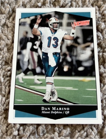 1999 Upper Deck Victory #133 Dan Marino — front