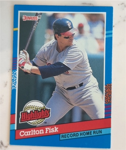 1991 Donruss #BC-6 Carlton Fisk — front
