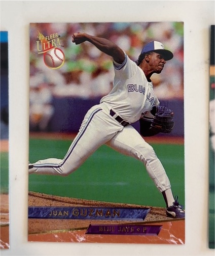 1993 Fleer Ultra #640 Juan Guzman — front