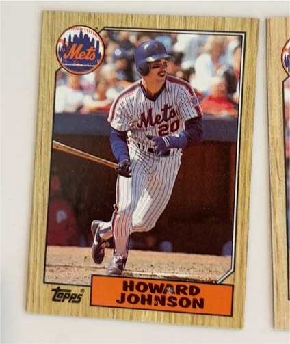 1987 Topps #267 Howard Johnson — front