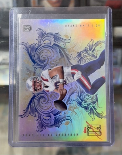 2024 Topps Signature Monarchs of the Game #08 Drake Maye — front