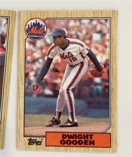 1987 Topps #130 Dwight Gooden — front