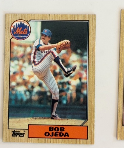 1987 Topps #746 Bob Ojeda — front