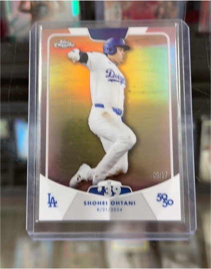 2024 Topps 50/50 #39 Shohei Ohtani — front