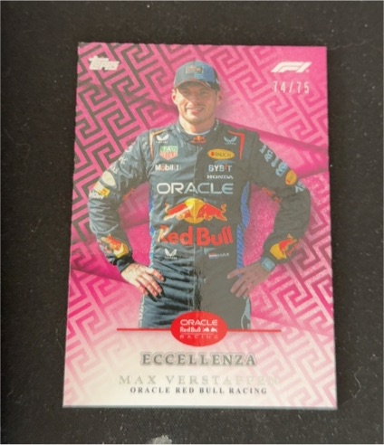 2024 Topps Eccellenza #74 Max Verstappen — front