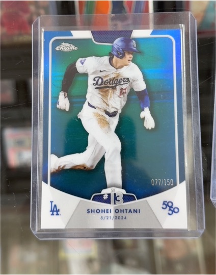 2024 Topps Chrome 50/50 #SB 13 Shohei Ohtani — front