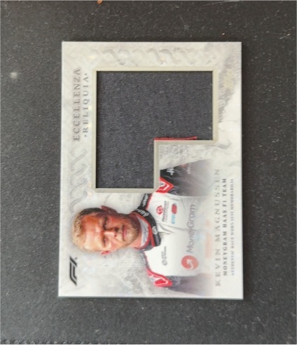 2024 Topps Eccellenza Formula 1 Kevin Magnussen Race Worn Relic Patch — front