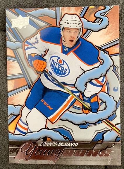 2024-25 Upper Deck Series 2 Young Guns Renewed #201 Connor McDavid — front