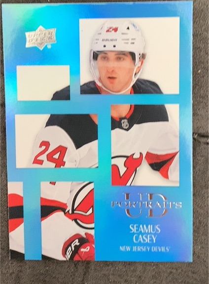 2024-25 Upper Deck UD Portraits #P40 Seamus Casey — front
