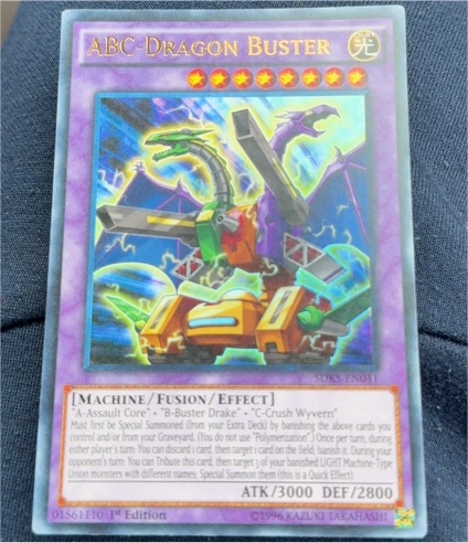 Yu-Gi-Oh! SDKS-EN041 ABC-Dragon Buster — front