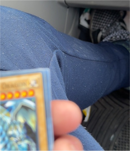 1996 Yu-Gi-Oh! #LOB-001 Blue-Eyes White Dragon — front