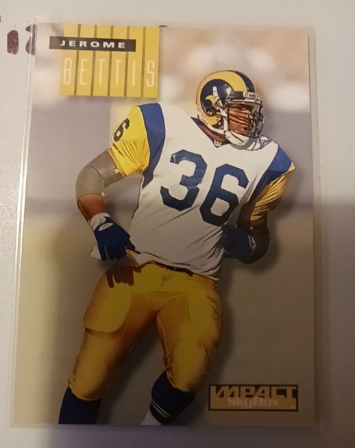 1994 SkyBox Impact #141 Jerome Bettis — front