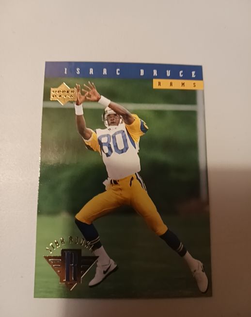 1994 Upper Deck Star Rookie #22 Isaac Bruce — front