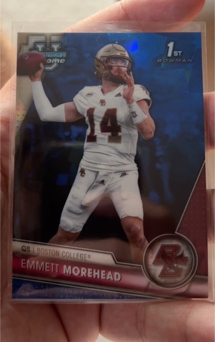 2023 Bowman Chrome University #40 Emmett Morehead — front
