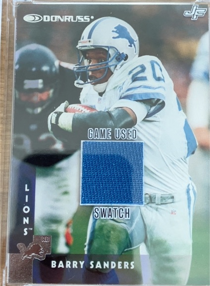 1997 Donruss #11 Barry Sanders — front