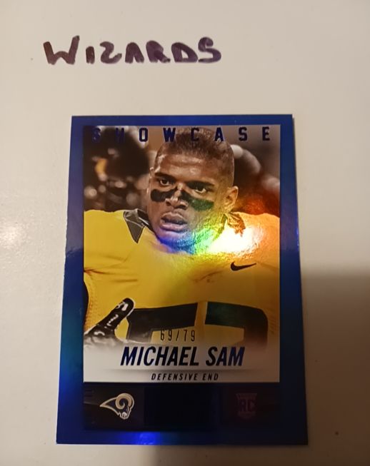 2014 Panini Hot Rookies Showcase #408 Michael Sam — front