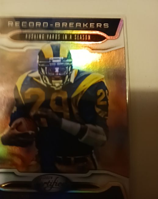 2019 Panini Certified Record-Breakers Eric Dickerson #ED — front