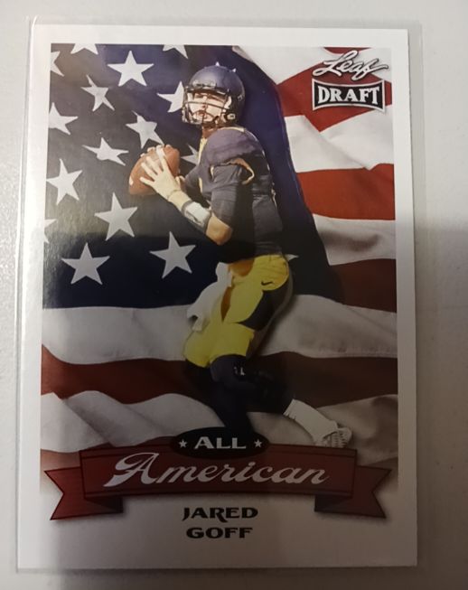 2016 Leaf Draft All American #AA-07 Jared Goff — front