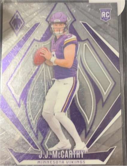 2024 Panini Phoenix #185 J.J. McCarthy — front