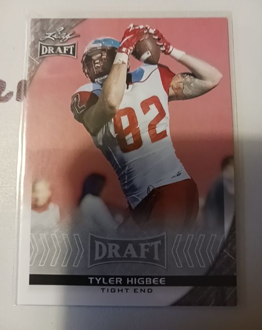 2016 Leaf Draft #88 Tyler Higbee — front