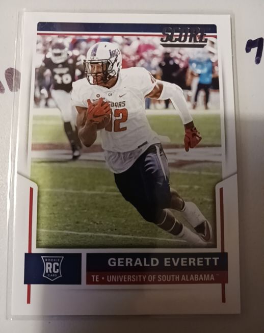 2017 Score #356 Gerald Everett — front