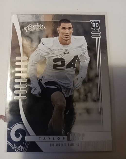 2019 Panini Absolute #167 Taylor Rapp — front