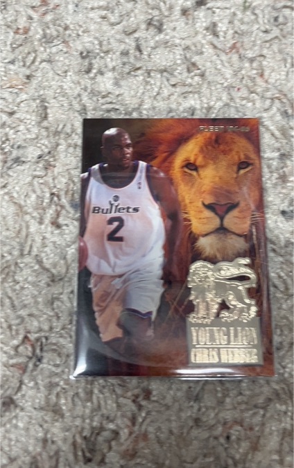 1994-95 Fleer Young Lion #6 Chris Webber — front