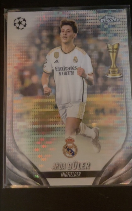 2023-24 Topps Chrome UEFA Club Competitions #152 Arda Güler — front