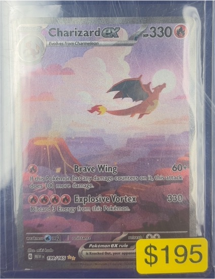 2023 Pokémon Scarlet & Violet 151 #199 Charizard EX — front