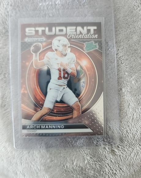 2024 Panini Prizm Draft Picks Student Orientation #SO-AM Arch Manning — front