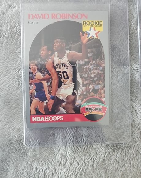 1990-91 NBA Hoops #270 David Robinson — front