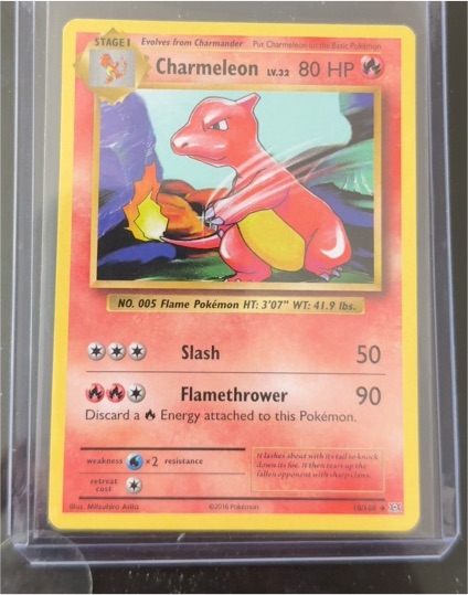 2016 Pokemon XY Evolutions #10 Charmeleon — front