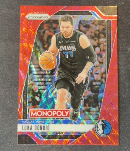 2024-25 Panini Prizm Monopoly #49 Luka Doncic — front