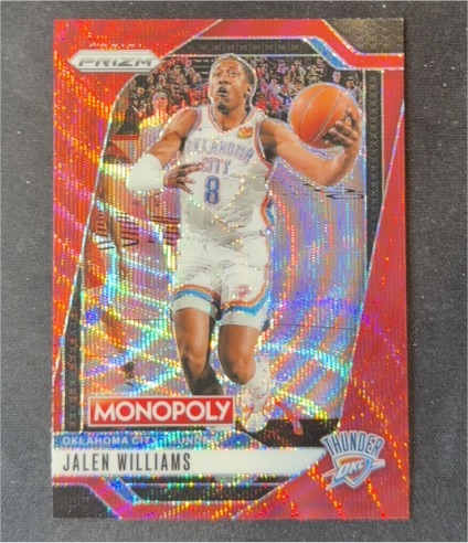 2024-25 Panini Prizm Monopoly #81 Jalen Williams — front