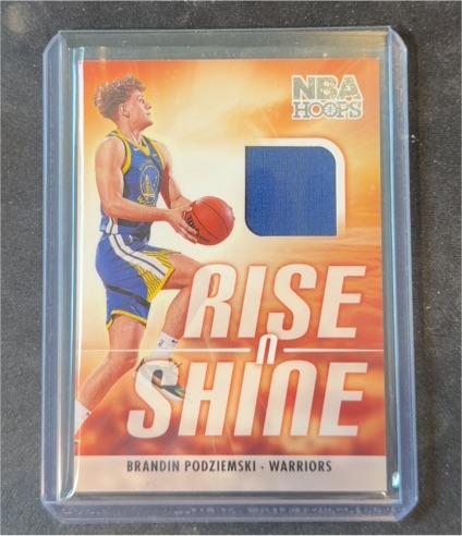 2023-24 Panini NBA Hoops #RS-POD Brandin Podziemski — front