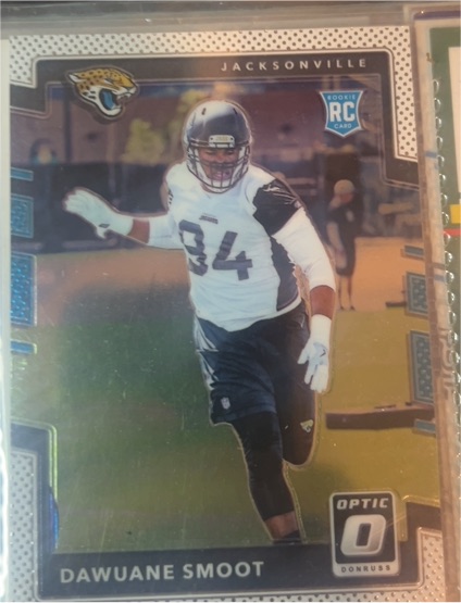 2017 Donruss Optic #123 Dawuane Smoot — front