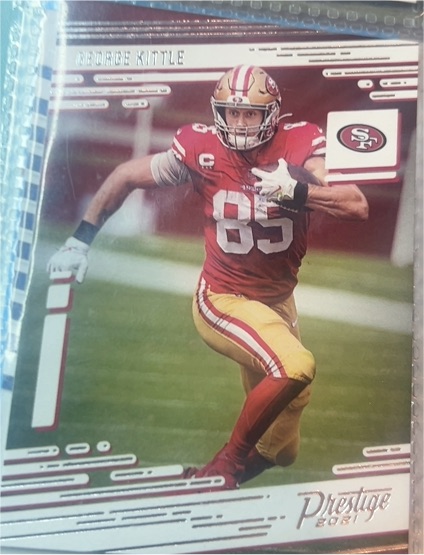 2021 Panini Prestige George Kittle — front