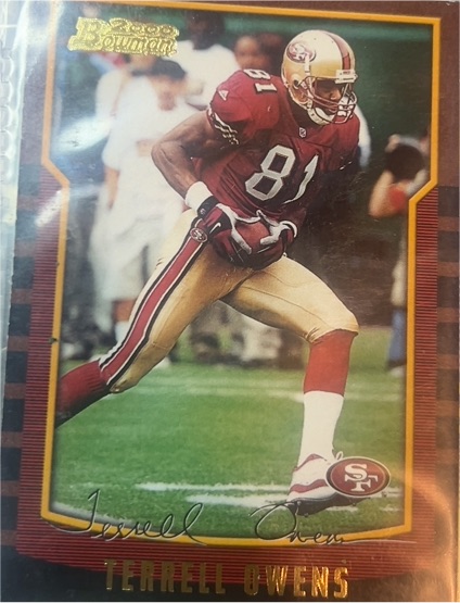 2000 Bowman #3 Terrell Owens — front