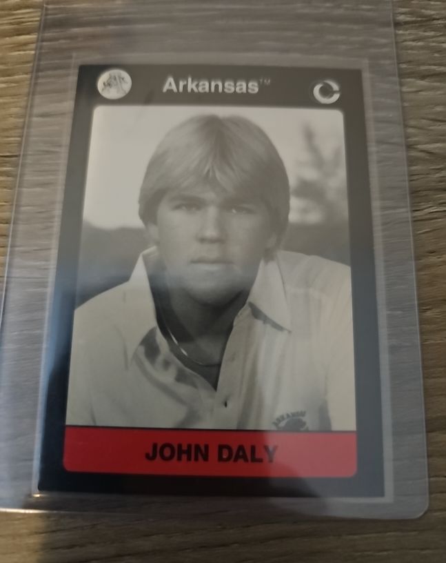 1991 Collegiate Collection #48 John Daly — front