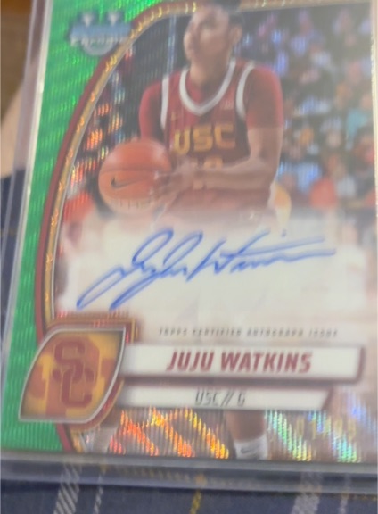 2024 Bowman Chrome University #37 Juju Watkins — front