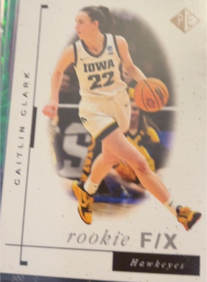 2022 Panini Rookie Fix #22 Caitlin Clark — front