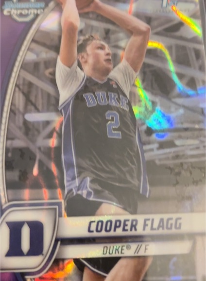 2024-25 Bowman Chrome University #16 Cooper Flagg — front