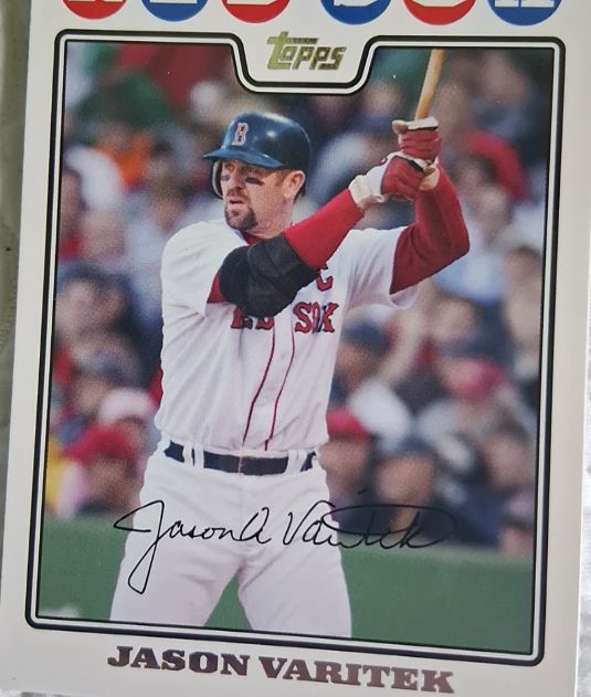 2003 Topps #244 Jason Varitek — front